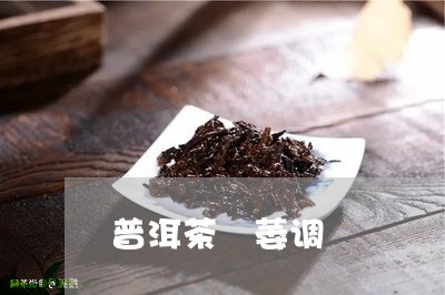 普洱茶 萎调/2023091325047